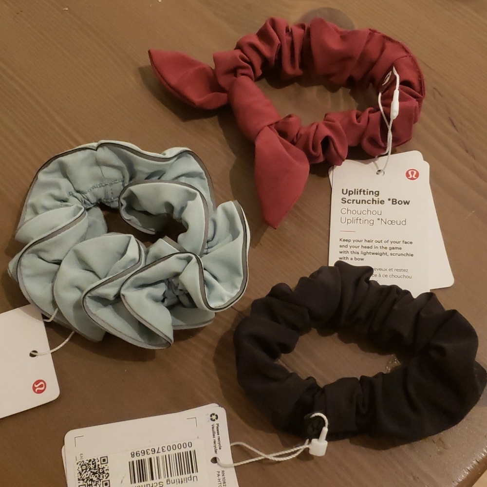 Lululemon scrunchies